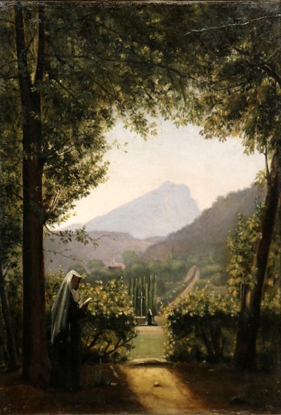 Sainte Victoire door Francois Marius Granet